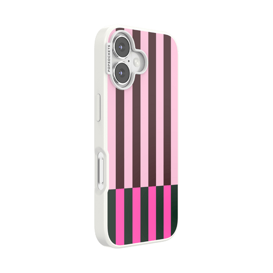 Pop of Pink Stripe — iPhone 17 MagSafe Case - US 54368
