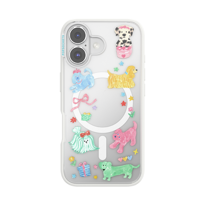 Puppy Cluster — iPhone 16 MagSafe Case - US 43255