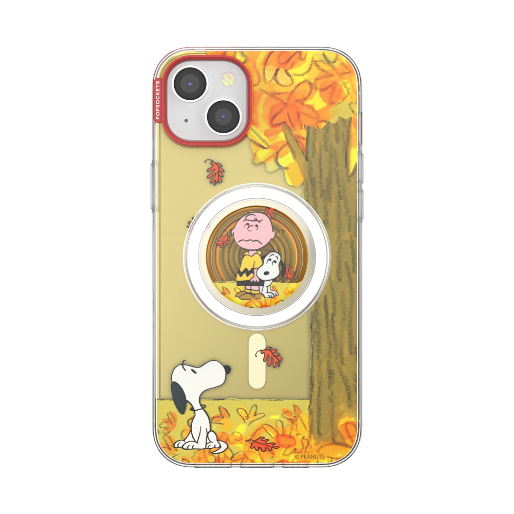 Snoopy in Fall — iPhone 15 Plus MagSafe Case - US 50714