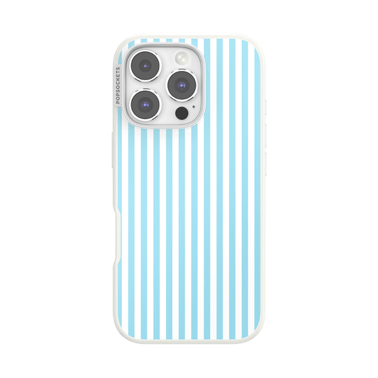 Soft Blue Stripe — iPhone 16 Pro MagSafe Case - US 51685