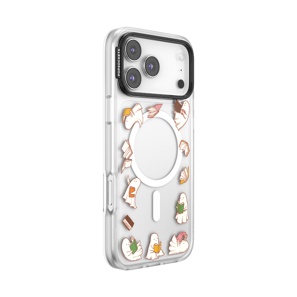 Spooky Book Club Clear — iPhone 17 Pro Max MagSafe Case - US 47427