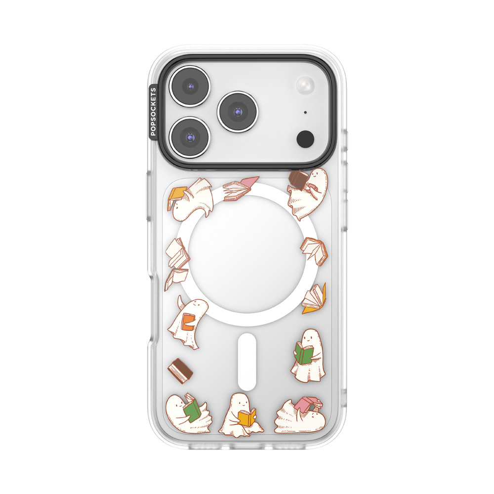 Spooky Book Club Clear — iPhone 17 Pro MagSafe Case - US 69237