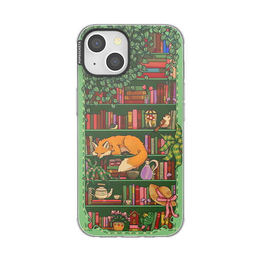 Storied Shelves Green — iPhone 13 MagSafe Case - US 92804