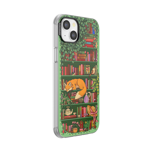 Storied Shelves Green — iPhone 14 Plus MagSafe Case - US 20147