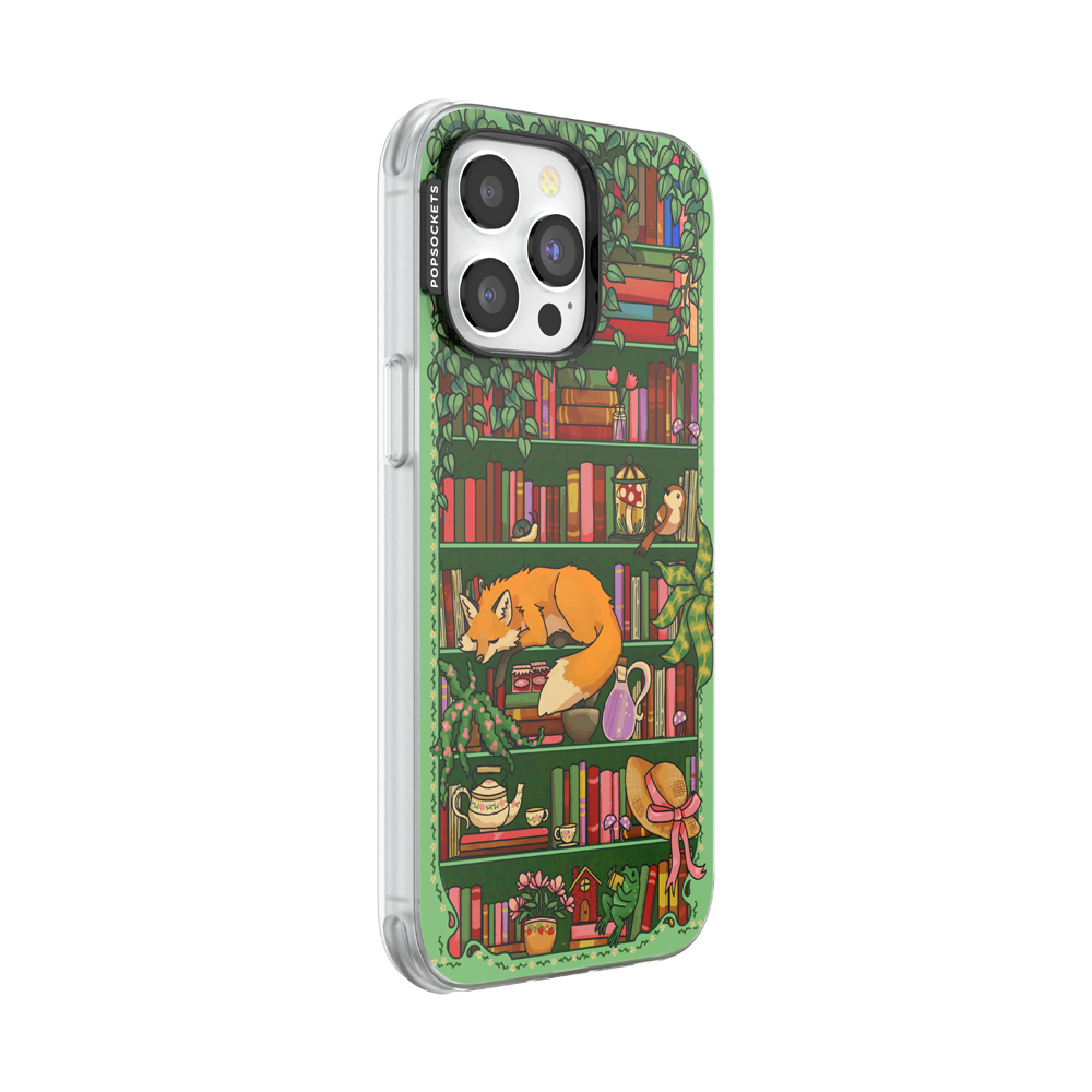 Storied Shelves Green — iPhone 14 Pro Max MagSafe Case - US 56050