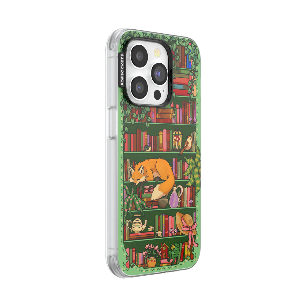 Storied Shelves Green — iPhone 14 Pro MagSafe Case - US 63611