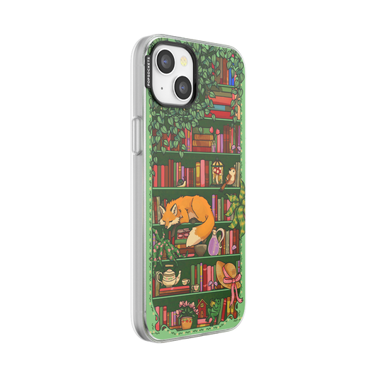 Storied Shelves Green — iPhone 15 Plus MagSafe Case - US 19420