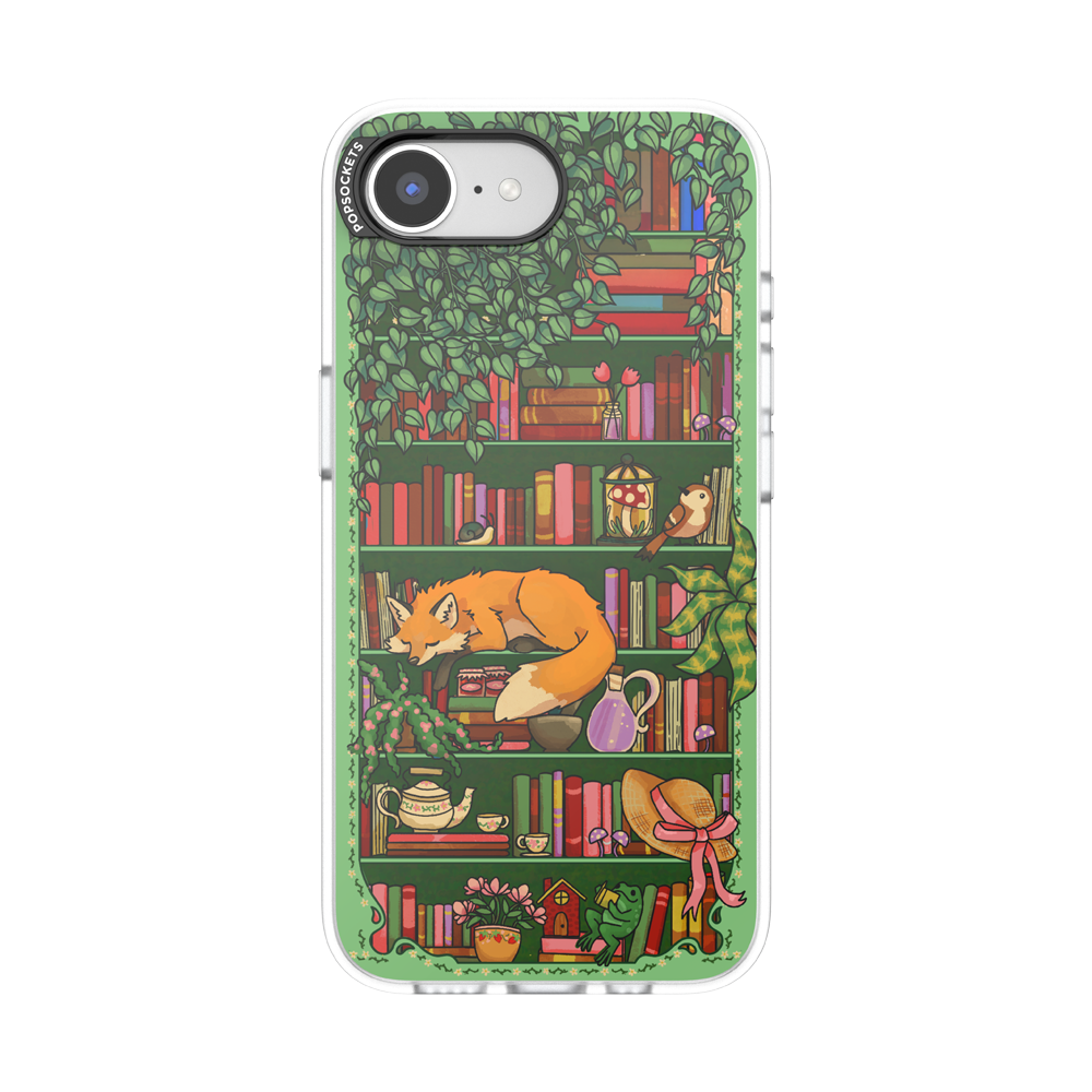 Storied Shelves Green — iPhone 17e/16e MagSafe Case - US 74446