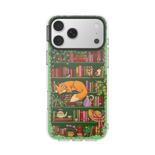 Storied Shelves Green — iPhone 17 Pro Max MagSafe Case - US 71363