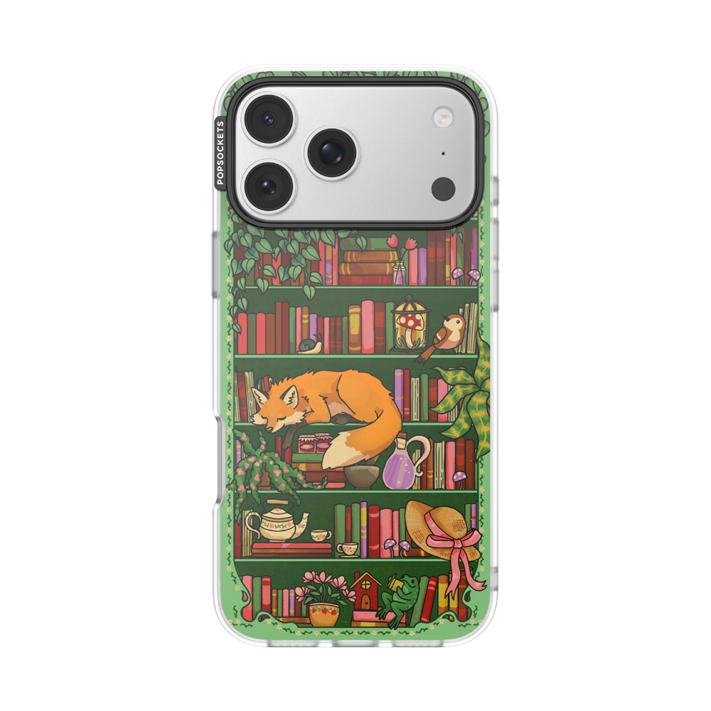 Storied Shelves Green — iPhone 17 Pro Max MagSafe Case - US 28481