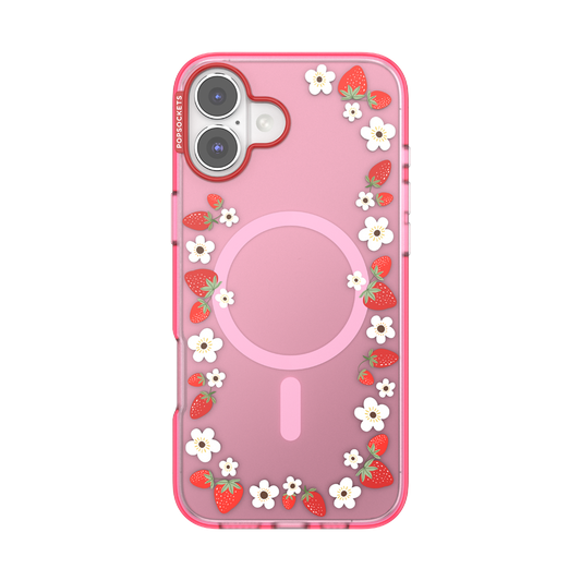 Strawberry Frame — iPhone 16 Plus MagSafe Case - US 89858