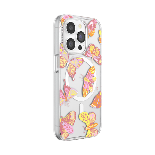 Sunset Mariposa — iPhone 15 Pro MagSafe Case - US 86416