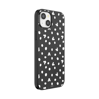 Translucent Black Mickey Polka Dot — iPhone 15 Plus MagSafe Case - US 87574