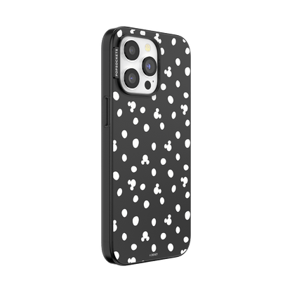Translucent Black Mickey Polka Dot — iPhone 15 Pro Max MagSafe Case - US 85921