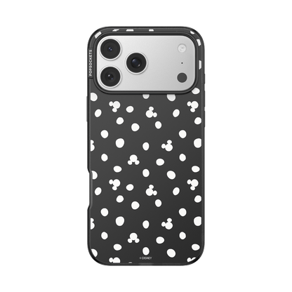 Translucent Black Mickey Polka Dot — iPhone 17 Pro Max MagSafe Case - US 55989