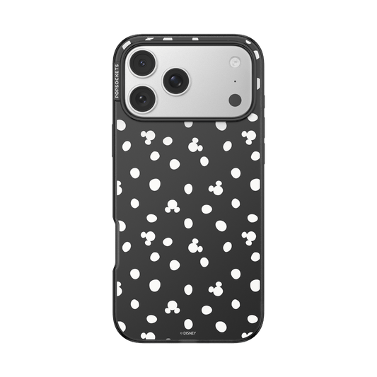 Translucent Black Mickey Polka Dot — iPhone 17 Pro Max MagSafe Case - US 03272