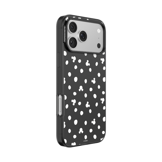 Translucent Black Mickey Polka Dot — iPhone 17 Pro Max MagSafe Case - US 55989