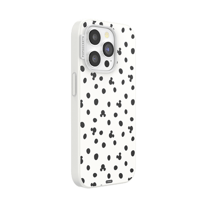 White Mickey Polka Dot — iPhone 15 Pro MagSafe Case - US 63847