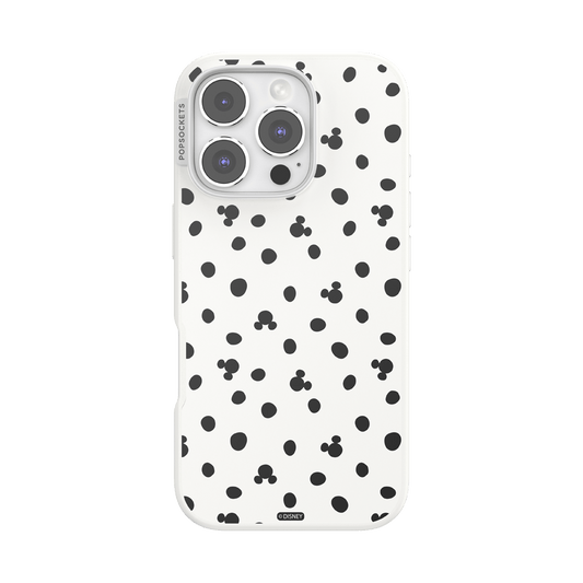 White Mickey Polka Dot — iPhone 16 Pro MagSafe Case - US 58699