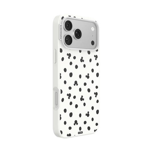 White Mickey Polka Dot — iPhone 17 Pro Max MagSafe Case - US 01046