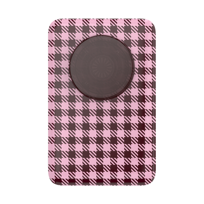 Black Cherry Gingham — MagSafe PowerPack - US 16543
