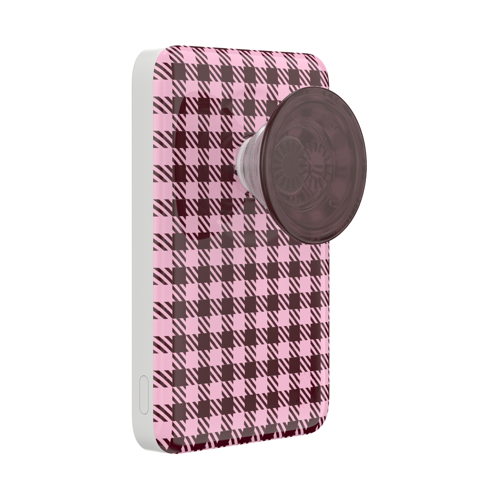 Black Cherry Gingham — MagSafe PowerPack - US 53197