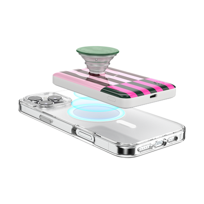 Pop of Pink Stripe — MagSafe PowerPack - US 19161