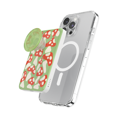 Red Shrooms Green — MagSafe PowerPack - US 15149