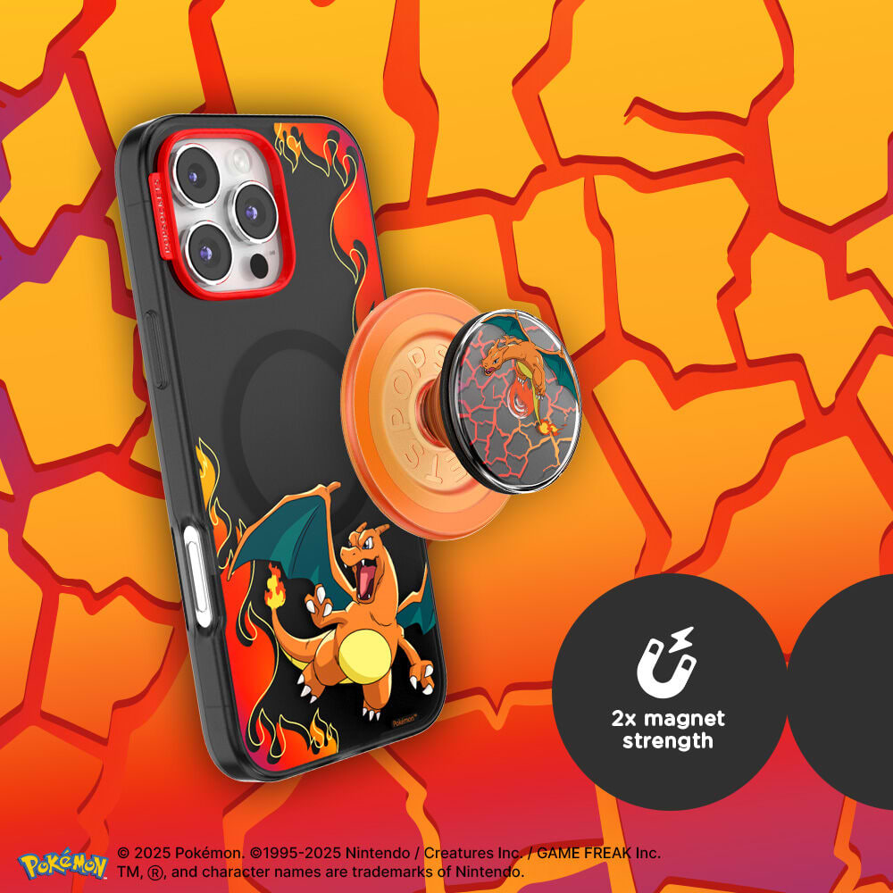 Backspin Charizard in Flight — MagSafe PopGrip - US 00490
