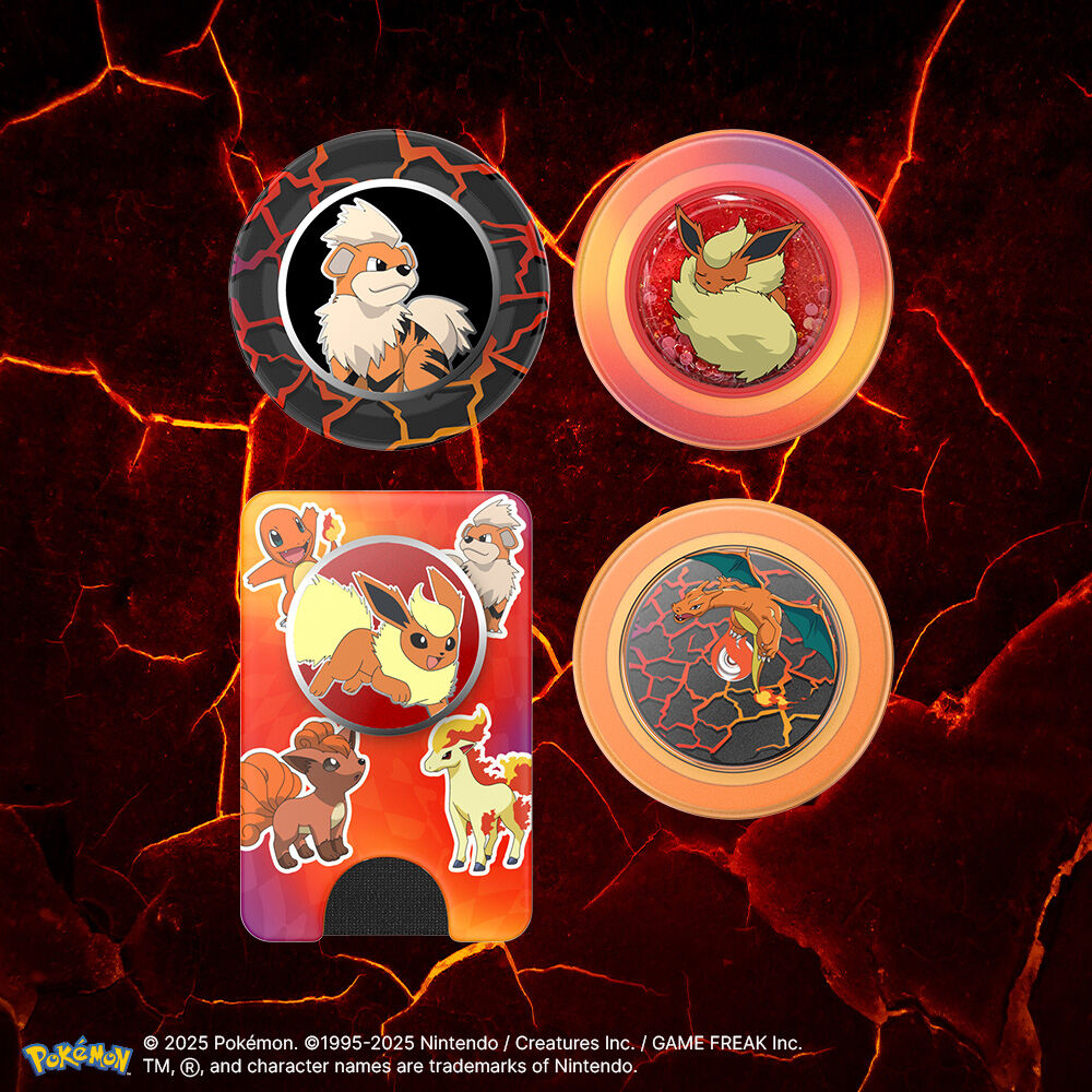 Backspin Charizard in Flight — MagSafe PopGrip - US 00490
