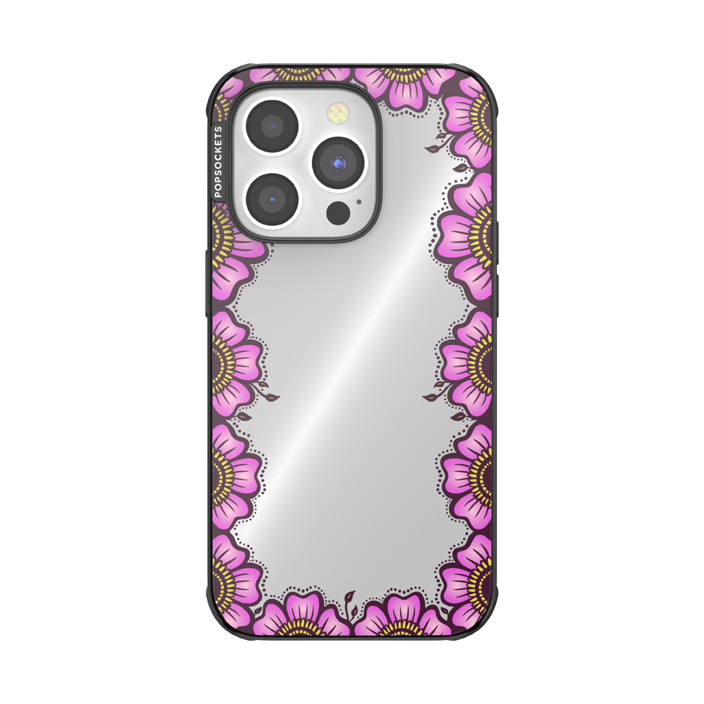 Bonita Border Pink — iPhone 14 Pro MagSafe Case - US 34458