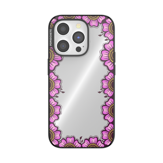 Bonita Border Pink — iPhone 15 Pro MagSafe Case - US 97447