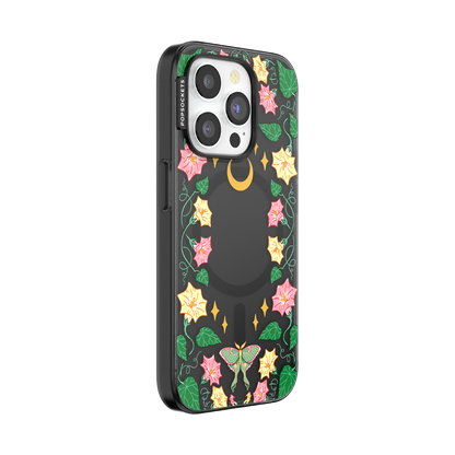 Moon Flower — iPhone 15 Pro MagSafe Case - US 79014