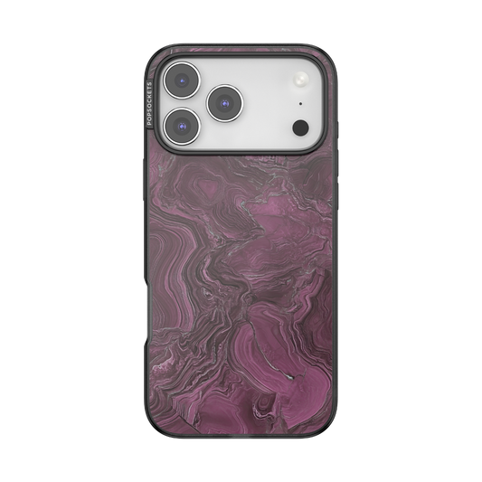 Burgundy Vein — iPhone 17 Pro Max MagSafe Case - US 80213