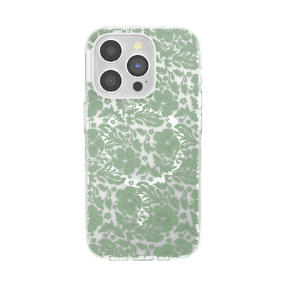 Lace Eucalyptus — iPhone 15 Pro MagSafe Case - US 09053