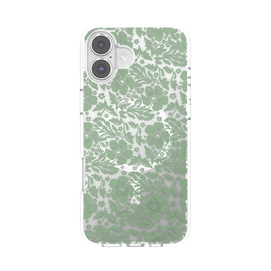 Lace Eucalyptus — iPhone 16 Plus MagSafe Case - US 76192