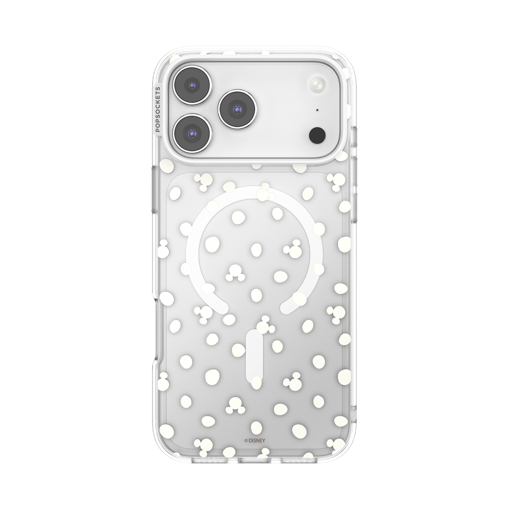 Clear Mickey Polka Dot — iPhone 17 Pro Max MagSafe Case - US 74303