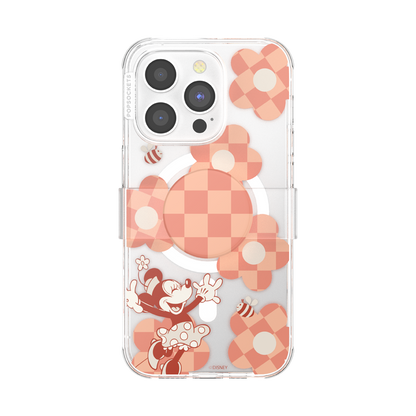 Minnie Checkered Flower  — iPhone 14 Pro MagSafe Case - US 51513