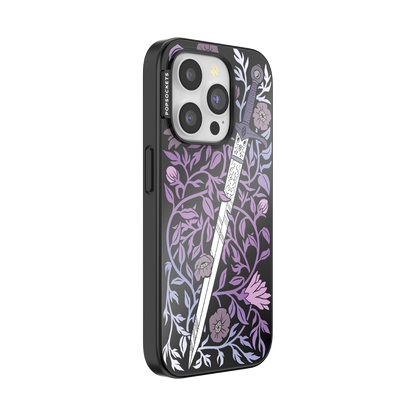 Mirror Thorny Blade Lavender — iPhone 15 Pro MagSafe Case - US 42465