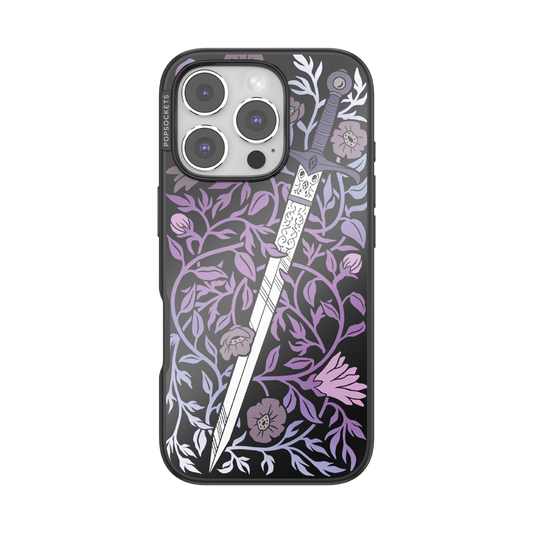 Mirror Thorny Blade Lavender — iPhone 16 Pro MagSafe Case - US 69597