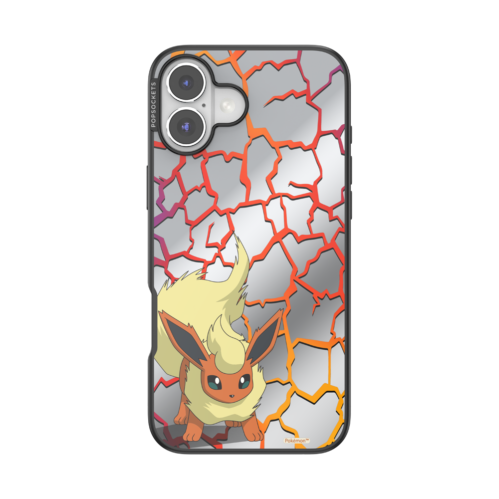 Mirror Flareon's Flame Charge — iPhone 16 Plus MagSafe Case - US 90082
