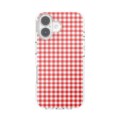 Red Gingham — iPhone 16 MagSafe Case - US 89456