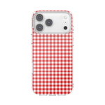 Red Gingham — iPhone 17 Pro Max MagSafe Case - US 81861