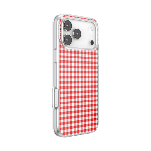 Red Gingham — iPhone 17 Pro Max MagSafe Case - US 81861