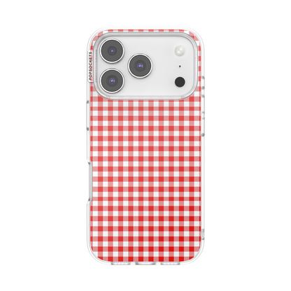 Red Gingham — iPhone 17 Pro MagSafe Case - US 84947