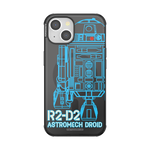 R2 D2 Spec  — iPhone 14 MagSafe Case - US 55487