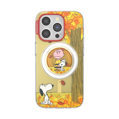 Snoopy in Fall — iPhone 15 Pro MagSafe Case - US 91834