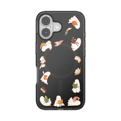 Spooky Book Club Smoke — iPhone 16 MagSafe Case - US 87852