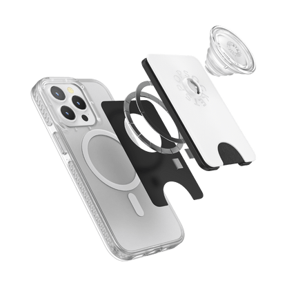White Clear — MagSafe PopWallet+ - US 12185