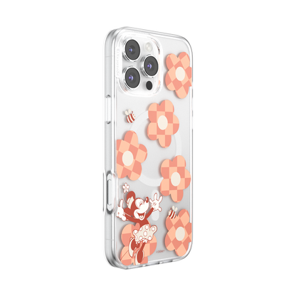 Minnie Checkered Flower — iPhone 16 Pro Max MagSafe Case - US 96017